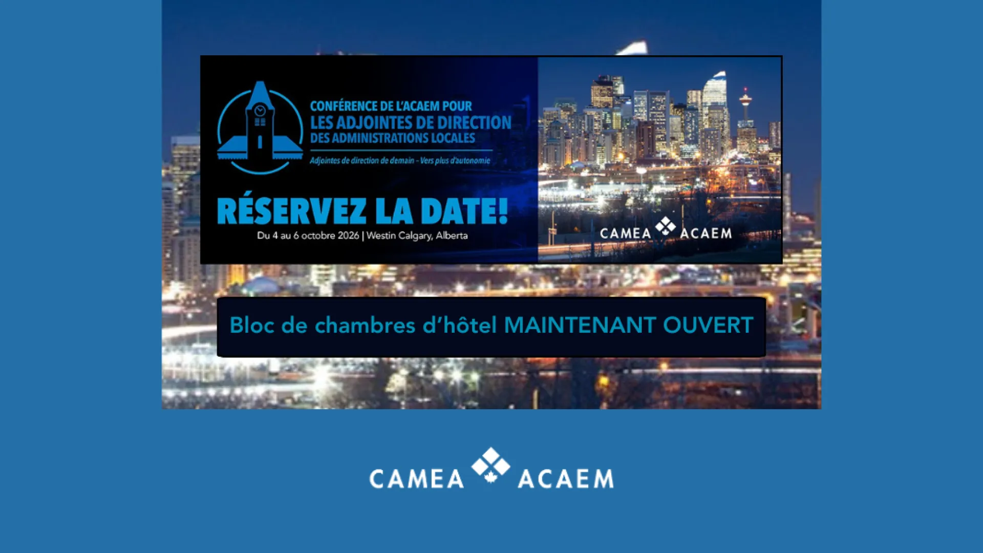 Bloc de chambres maintenant ouvert